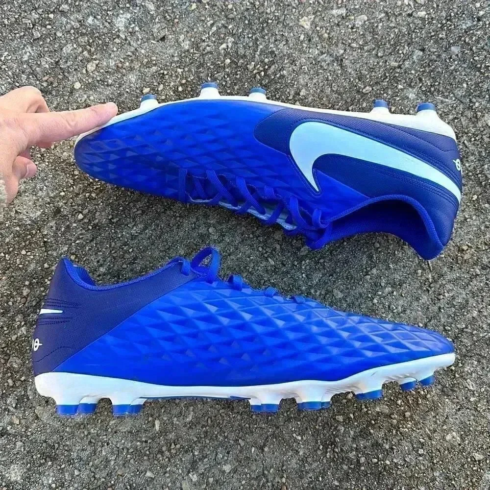 Nike Tiempo Legend 8 Club FG Hyper Royal Blue/White Men’s Sz 13